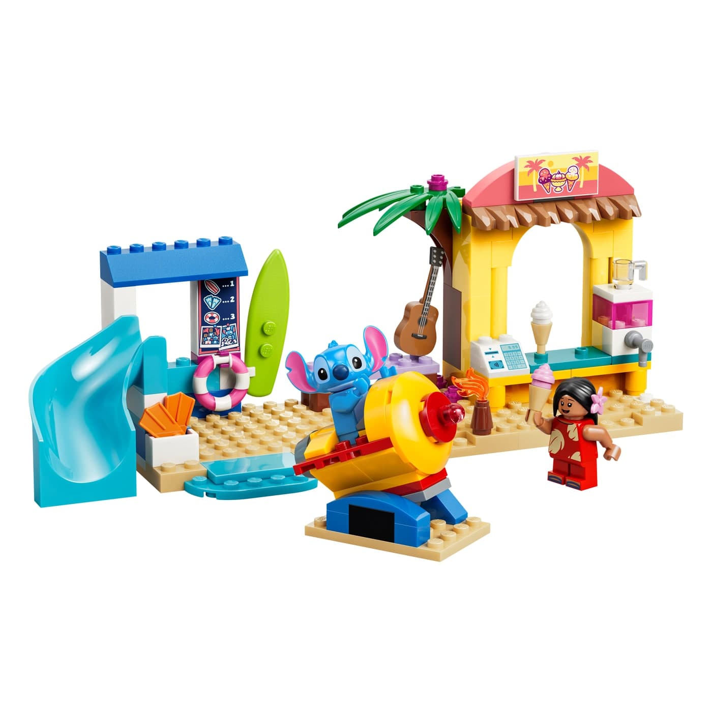 Lego Disney 43280 Diversion En La Playa Con Lilo y Stitch