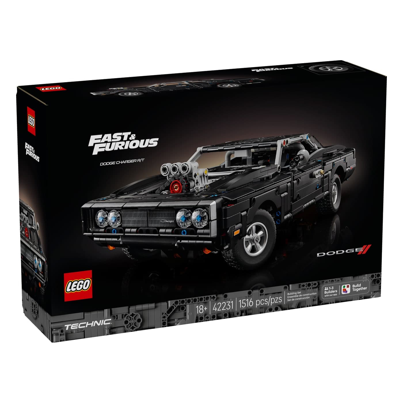 Lego Technic 42231 Rapido Y Furioso Dodge Charger R-T