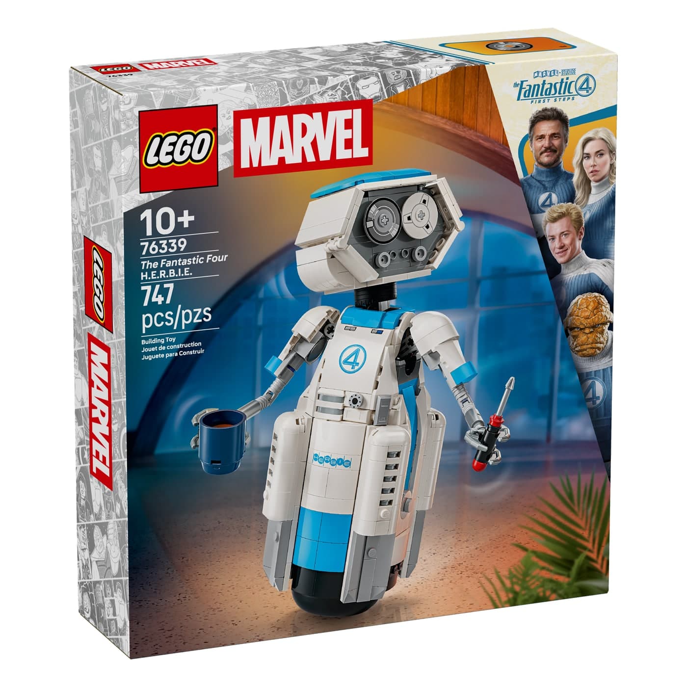 Lego Marvel 76339 Los 4 Fantasticos: H.E.R.B.I.E