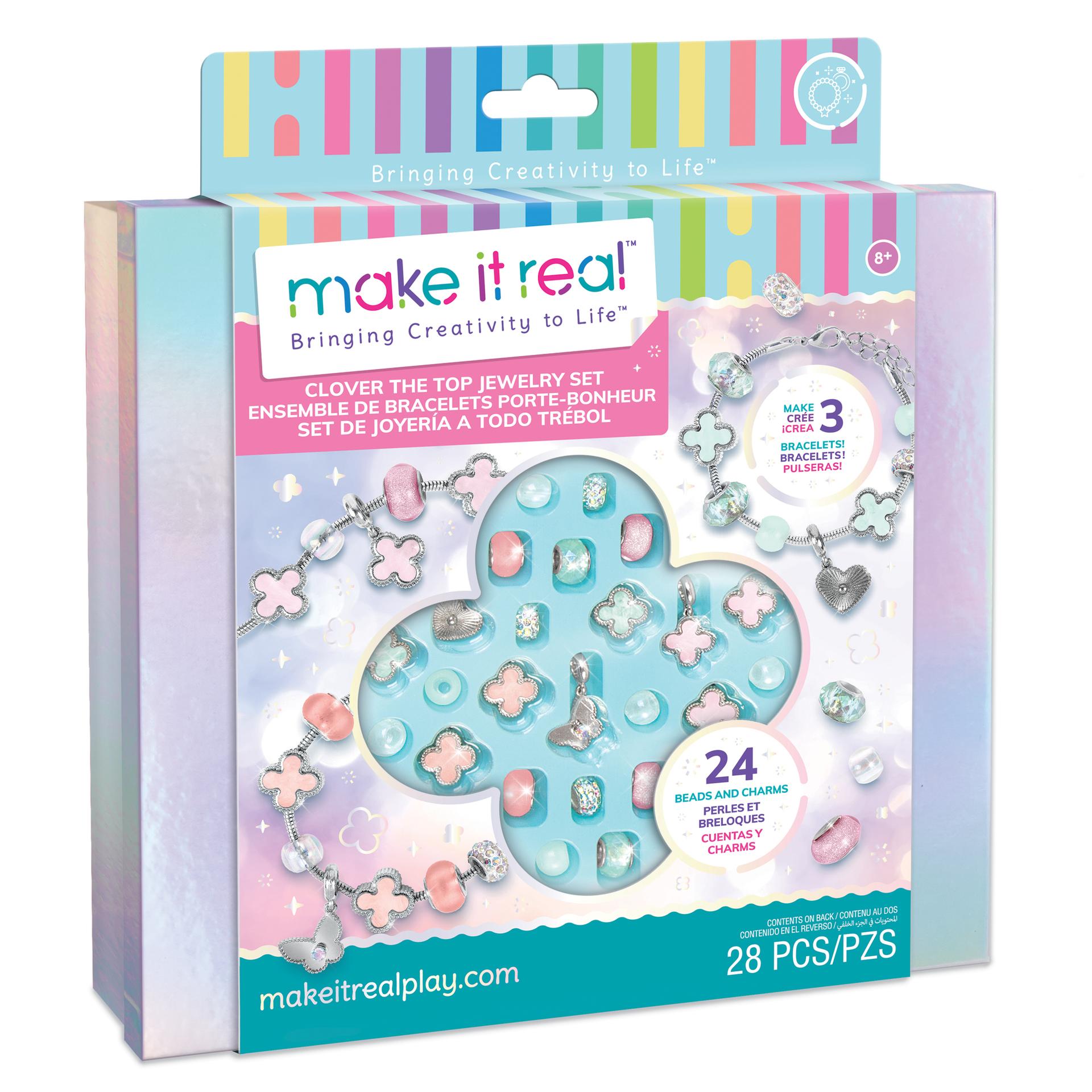 Make It Real Diy 1734 Kit De Pulsera Trebol Superior