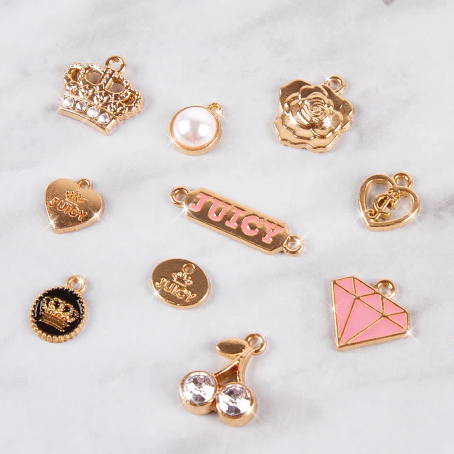 Make It Real Diy 4431 Juicy Couture: Pulseras, Mini Cadenas Y Dijes