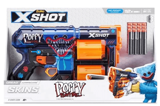 Zuru Xshot 36650 Lanzador Skins Dread Dart Blaster