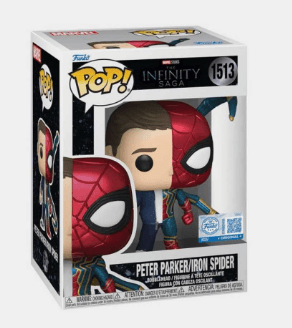 Funko Pop! 87223 Marvel Spiderman Dividido Saga Del Infinito