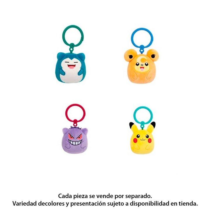 Jazwares Squishmallows Sqpk00445 Peluche Tipo Llavero Pokemon Surtido
