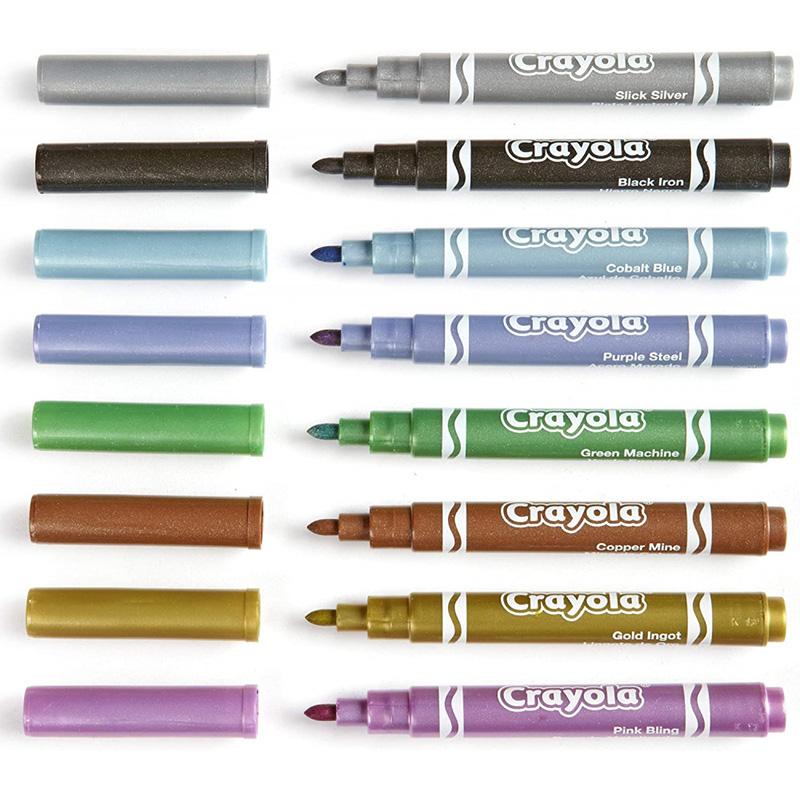 Crayola Marcador Metalicos 8 Colores