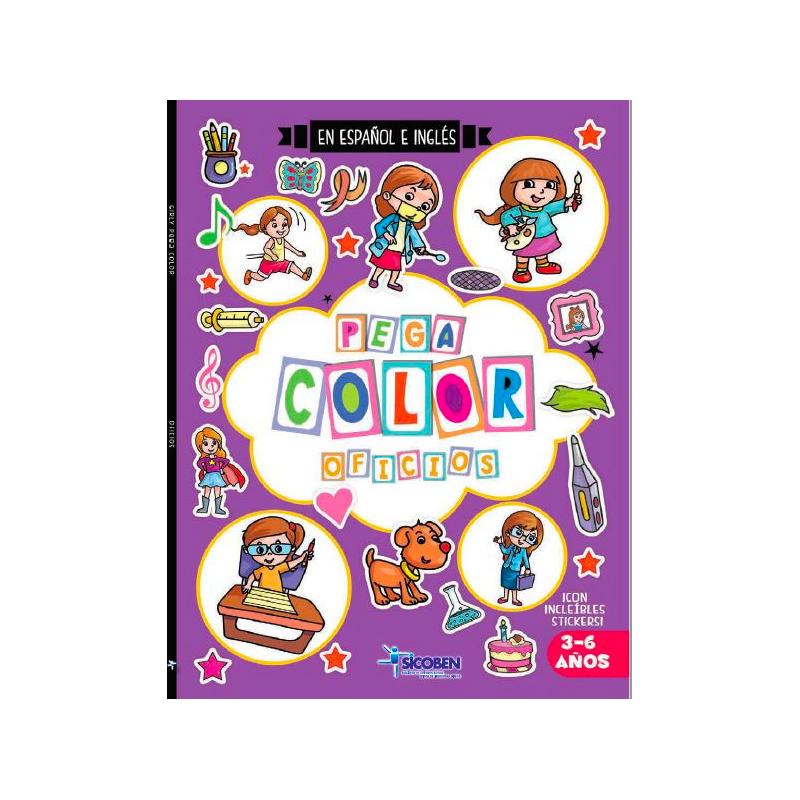 KADI Libro Pega Color Girly Oficios (Asst 1/2)