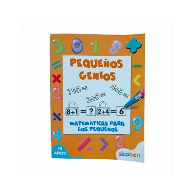 KADI Libro Pequeños Genios Matematicas para los pequeños (Asst 1/2)