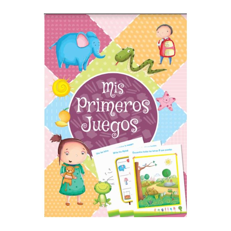 KADI Libro Mis Primeros Juegos Aprendo en casa Morado (Asst 2/2)