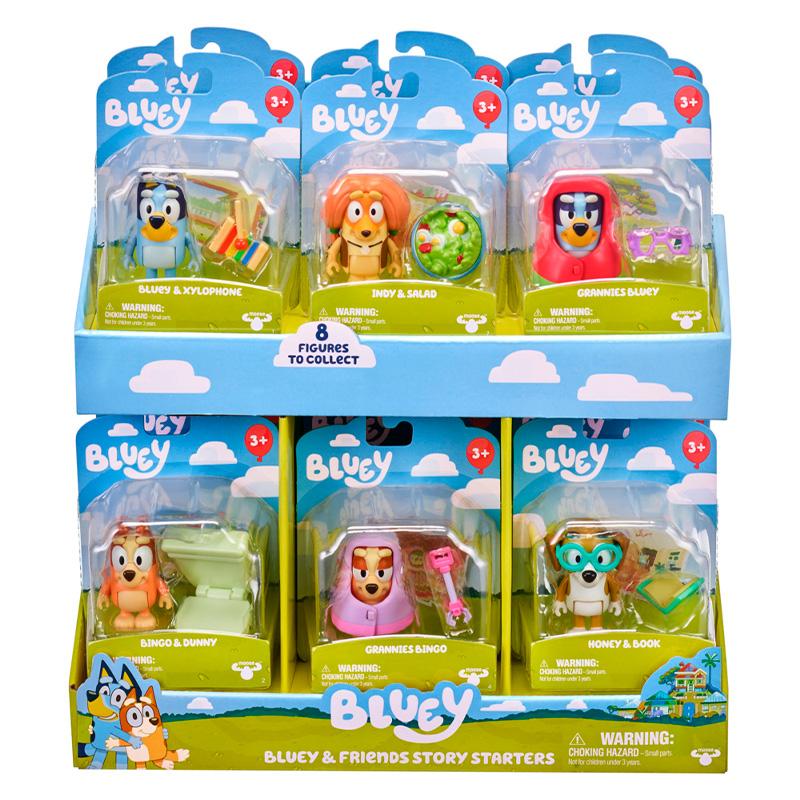 Moose Bluey 17346-24 Figura Serie 7 12Pc