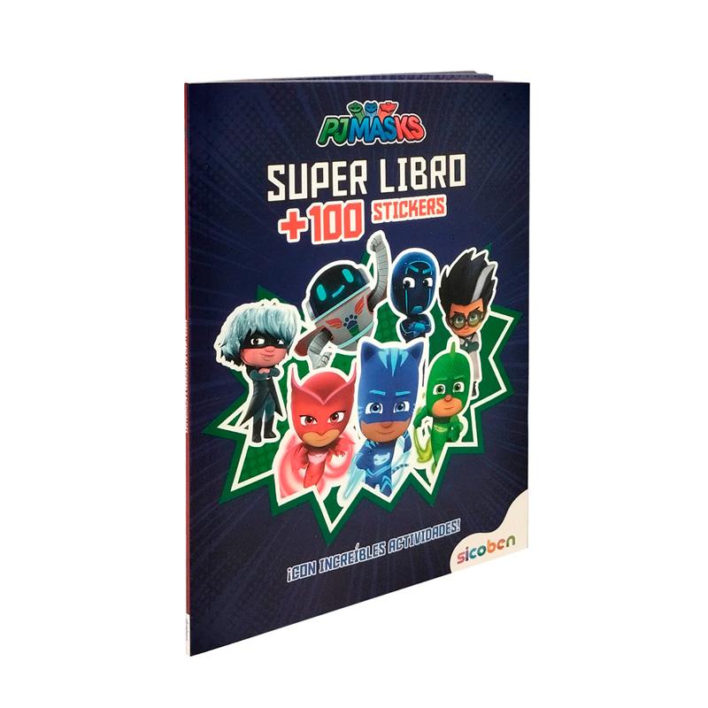 Kadi 55007 Super Libro De Stickers Y Actividades Pj Mask