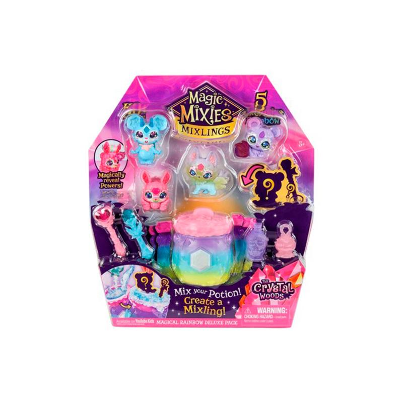 Moose Magic 14810 Magic Mixies Serie 3 Crystal Woods 5 Figuras Surtido