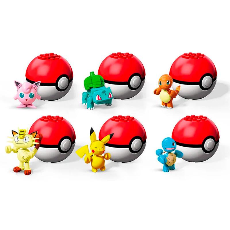 Mattel Mega Construx Gfc85 Pokebolas Evergreen Surtido
