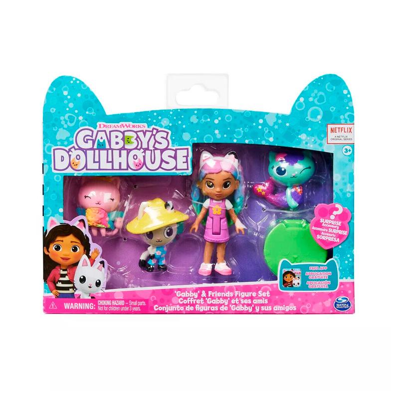 Spin Master Gabby´S Dollhouse 6065350 Set Gabby Y Sus Amigos V Arco Iris