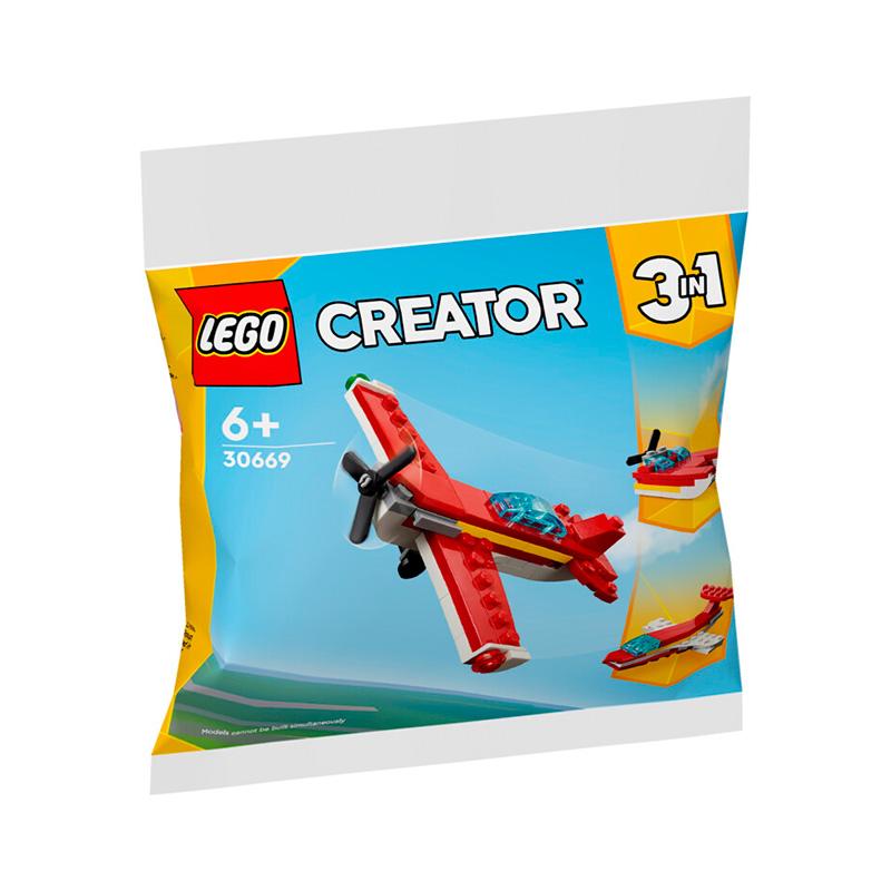 Lego Icons 30669 Avión Rojo