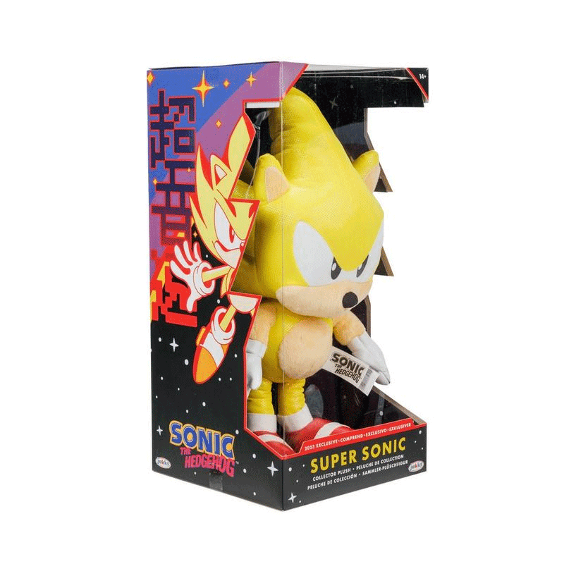 Jakks Pacific Sonic 416974 Peluche Super Version Collector Edition