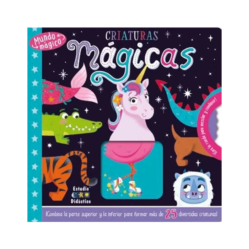 Libro Criaturas Mágicas Autor Heather Burns 8 Pag Pasta Dura