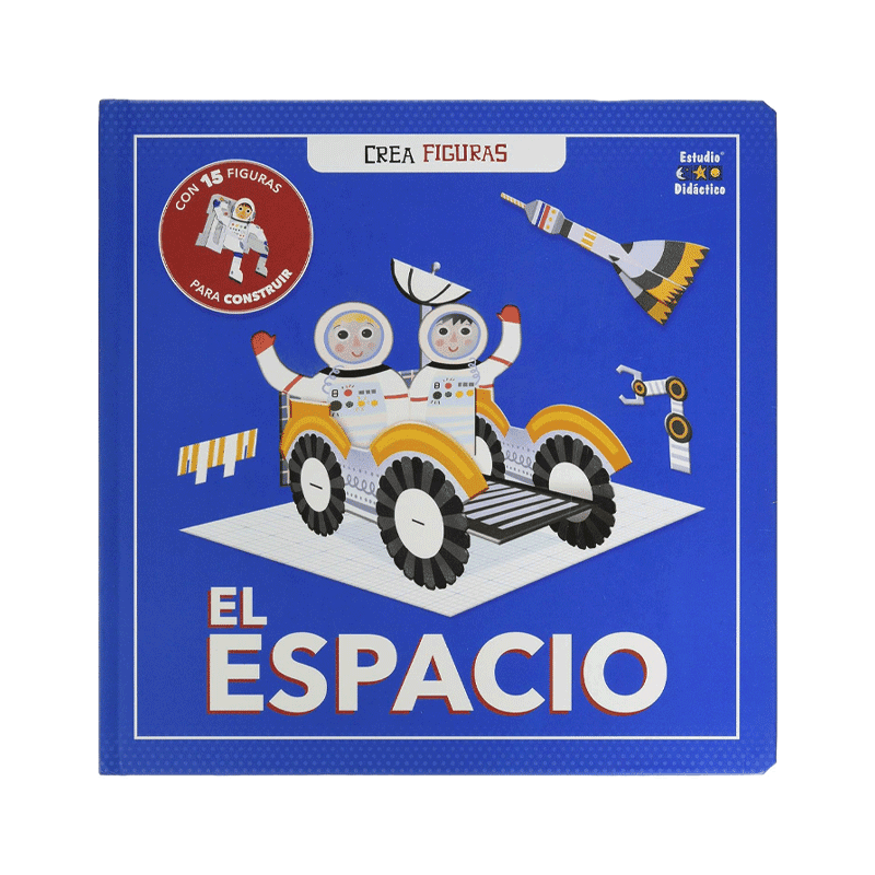 Libro El Espacio Autor Michelle Carlslund 10 Pag Pasta de Carton
