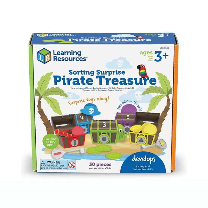Learning Resources Ler6808 Set Tesoro Pirata Con Sorpresa