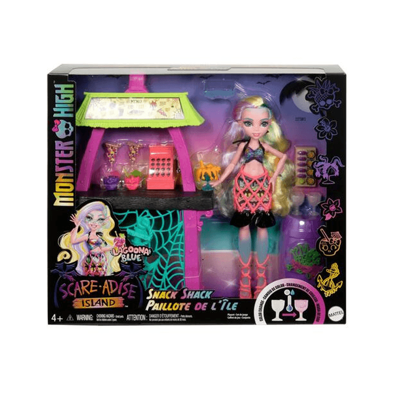 Mattel Monster High Hrp70 Muñeca Lagoona Blue Isla Scare Adise Bar