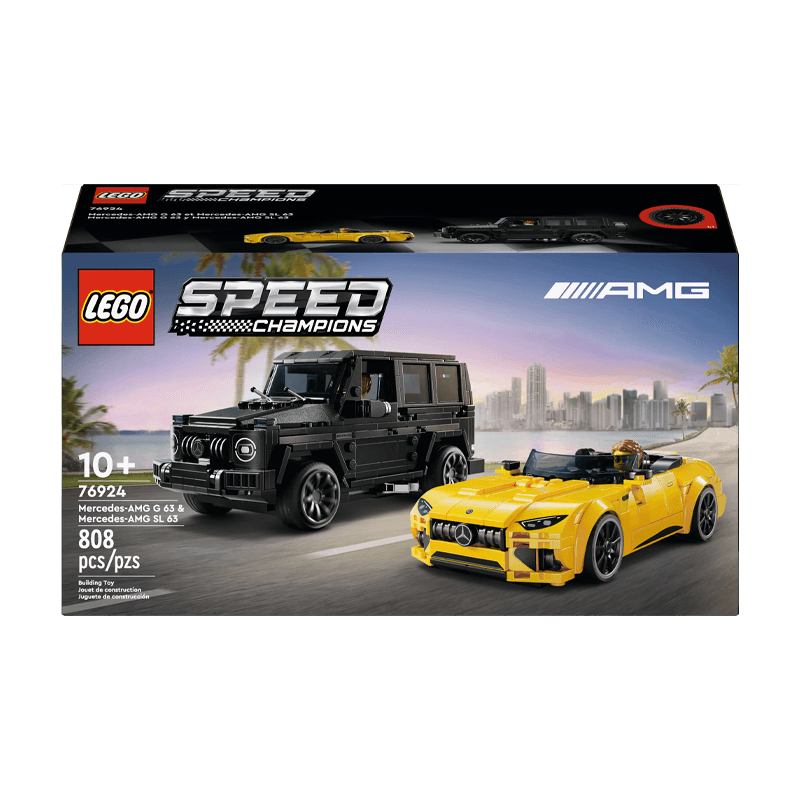 Lego Speed Champions 76924 Mercedes-Amg G 63 & Mercedes-Amg Sl 63