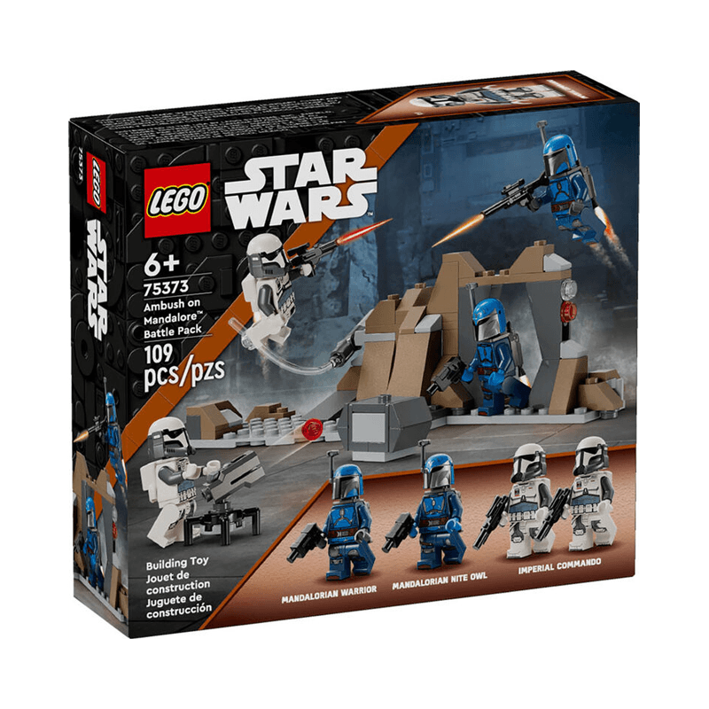 Lego Star Wars 75373 Paquete De Batalla Emboscada En Mandalore