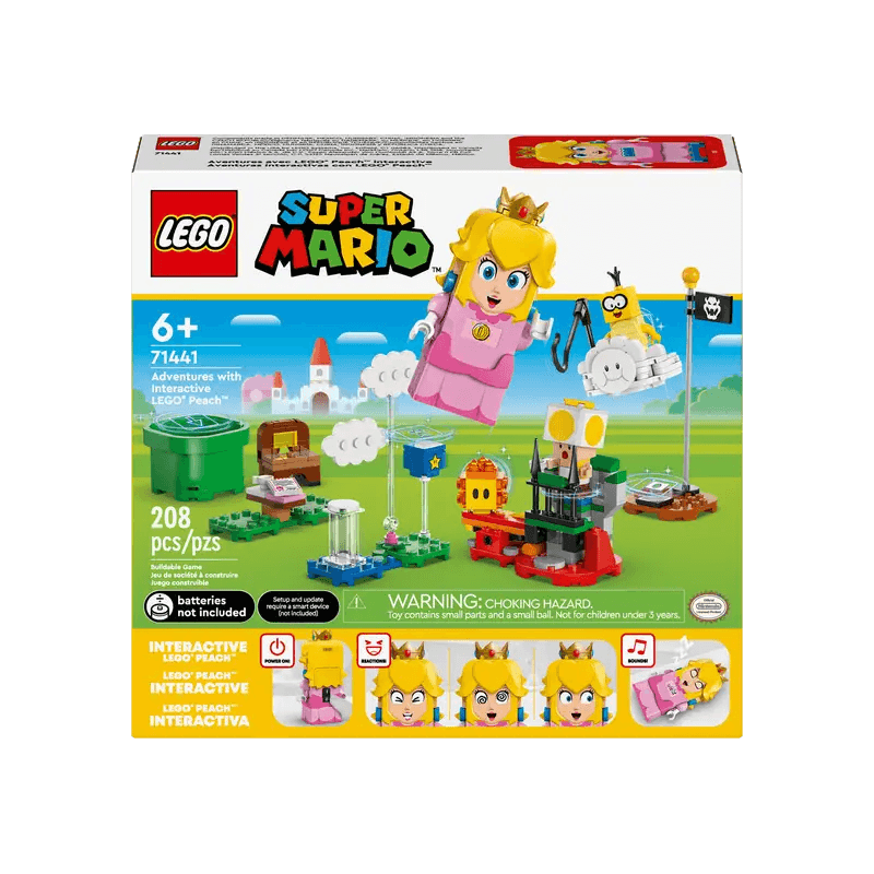 Lego Super Mario Bros 71441 Aventuras Peach Interactivo
