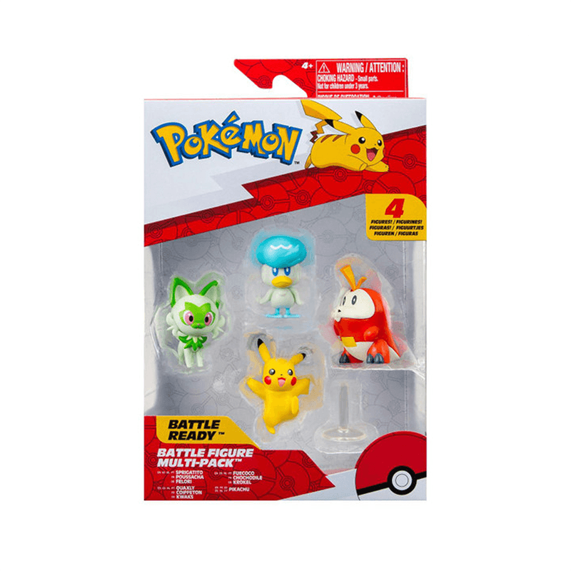 Jazwares Pokémon Pkw3402 Figura De Batalla Primer Socio Pack