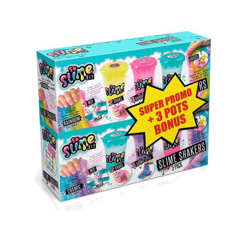 Canal Toys Diy Ssc 019 So Slimes Kemers Set De 3 + 3 Multicolor
