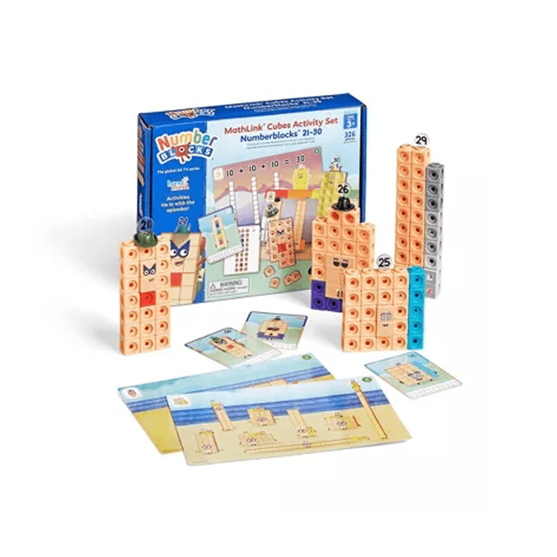 Hand2Mind Numberblock 96321 Conjunto De Actividades Cubes 21-30
