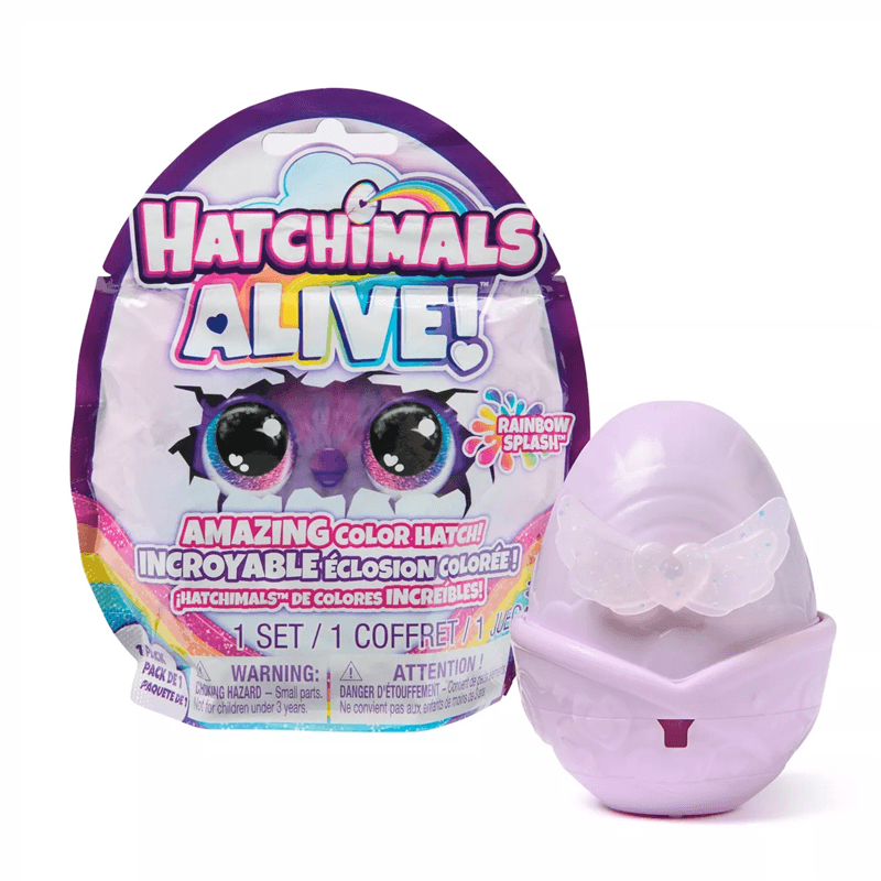 Spin Master Hatchimals 6069900 Figura Splash Arco Iris X1