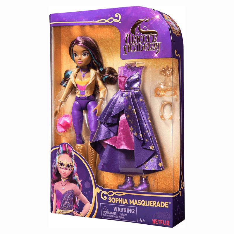 Spin Master Unicorn Academy 6069399 Muñeca Sofía Baile Con Máscara