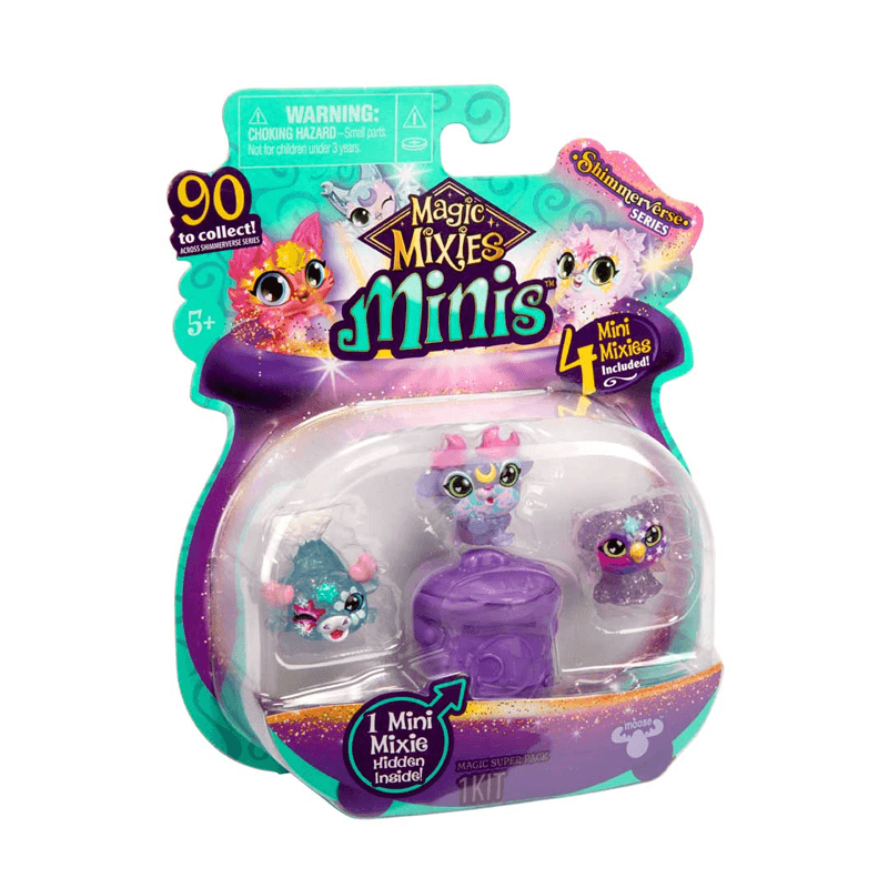 Moose Magic 14952 Magic Mixies Minis X4 Surtido