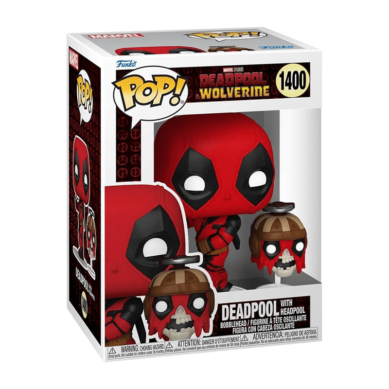 Funko Pop 79768 Deadpool 1400 Deadpool Con Headpool