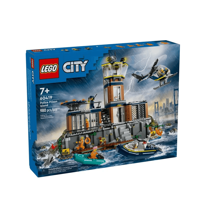 Lego City 60419 Isla Prisión De La Policía