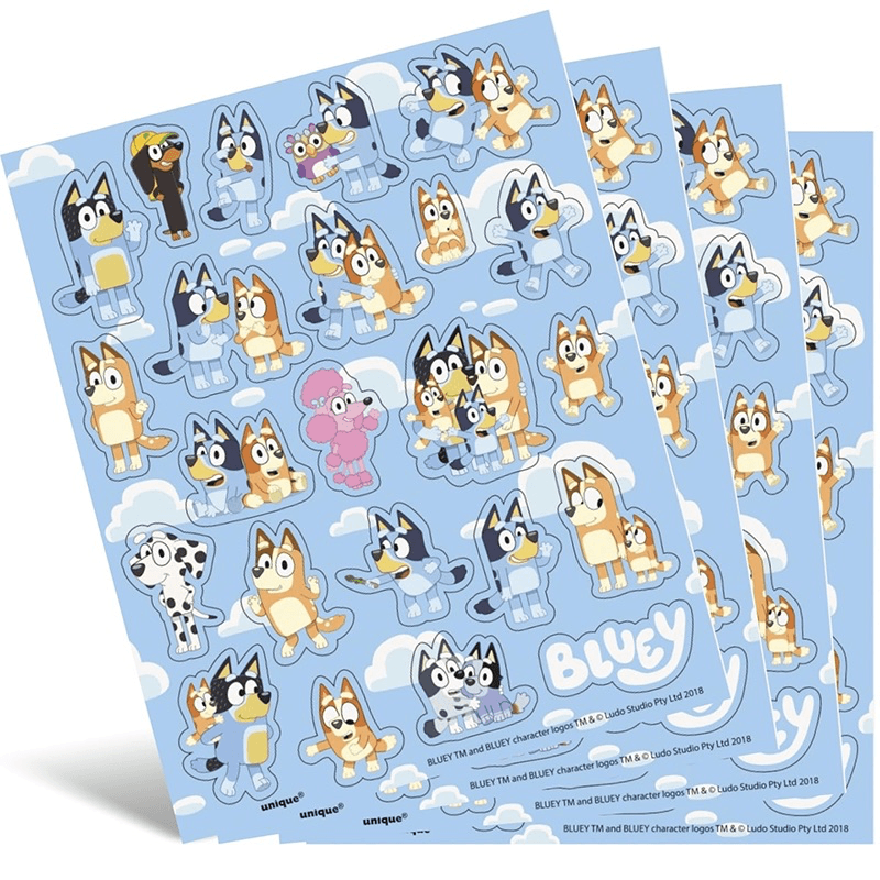 Bluey Dpg-Blu-Ss218 Sticket Set 10Hojas 218Pcs