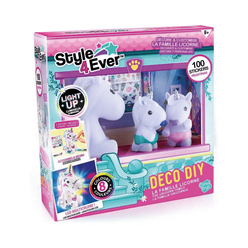 Canal Toys Diy Ofg 287 Style 4 Ever Set La Familia Unicornio Que Brilla