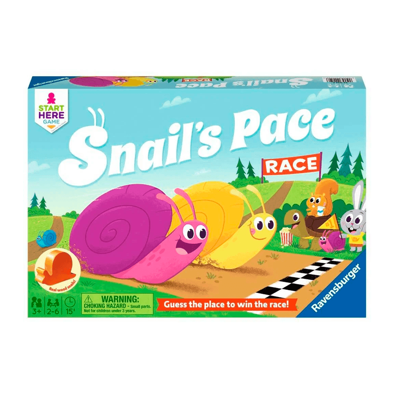 Ravensburger Games 22052 Juego De Mesa Snail'S Pace Race