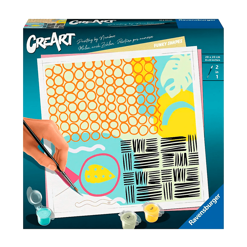 Ravensburger Creart 23639 Juego De Pintura Formas Divertidas 20C20