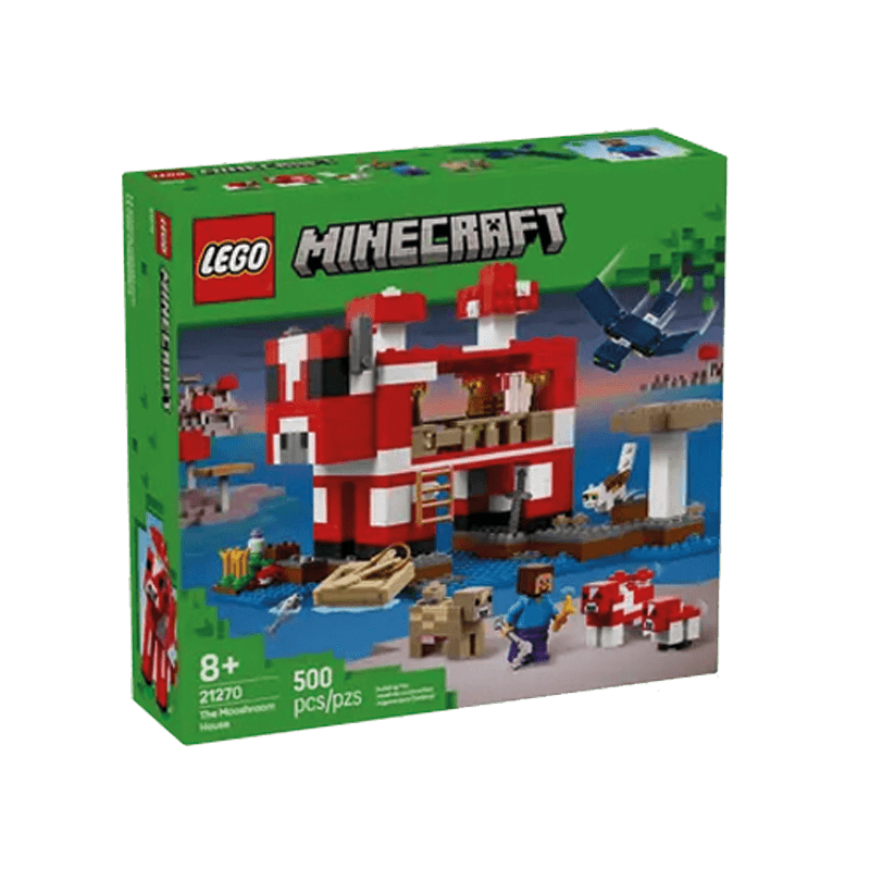 Lego Minecraft 21270 La Casa De Los Hongos