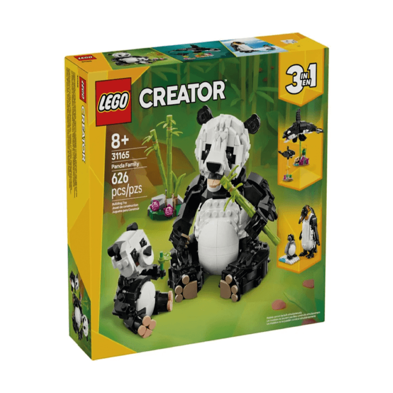 Lego Creator 31165 Animales Salvajes Familia Panda