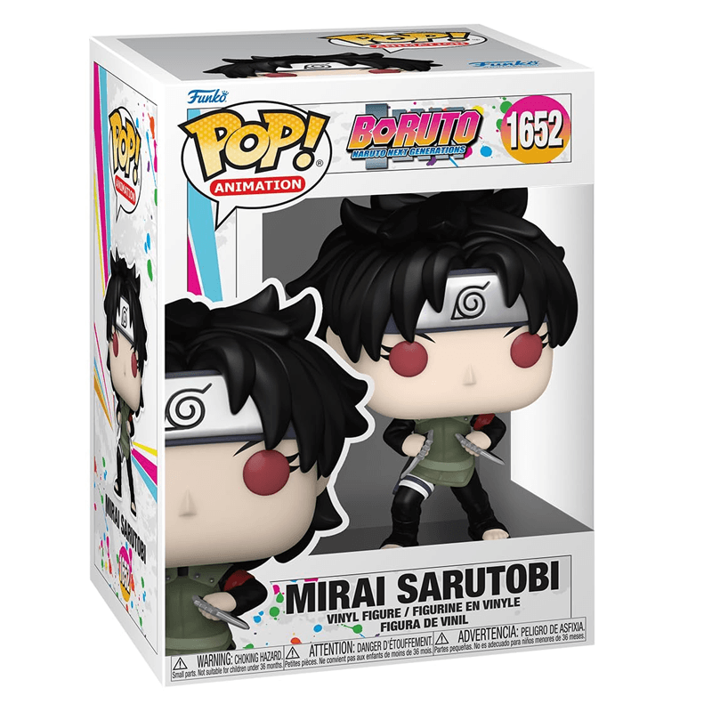 Figura De Accion Funko Pop Boruto: Naruto #1652 Mirai Sarutobi