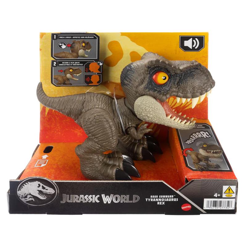 Mattel Jurassic World Jcw01 Dinosaurio Tyrannosaurus Rex Con Rugido