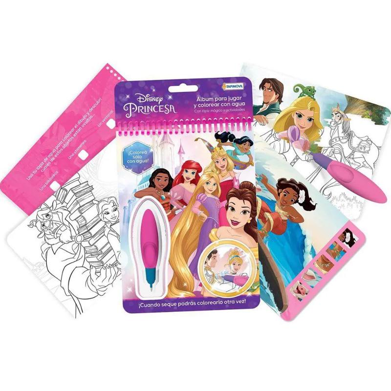 Tapimovil Disney Dju00709 Libro Para Pintar Magica Agua Wow Disney Princesa