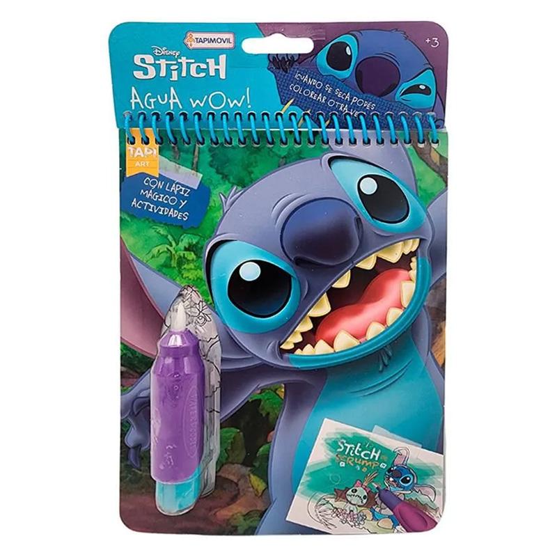 Tapimovil Disney Dmd00146 Libro Para Pintar Magica Agua Wow Stitch