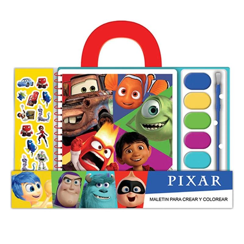 Tapimovil Disney Dpx01113 Maletin Para Crear Y Colorear Pixar