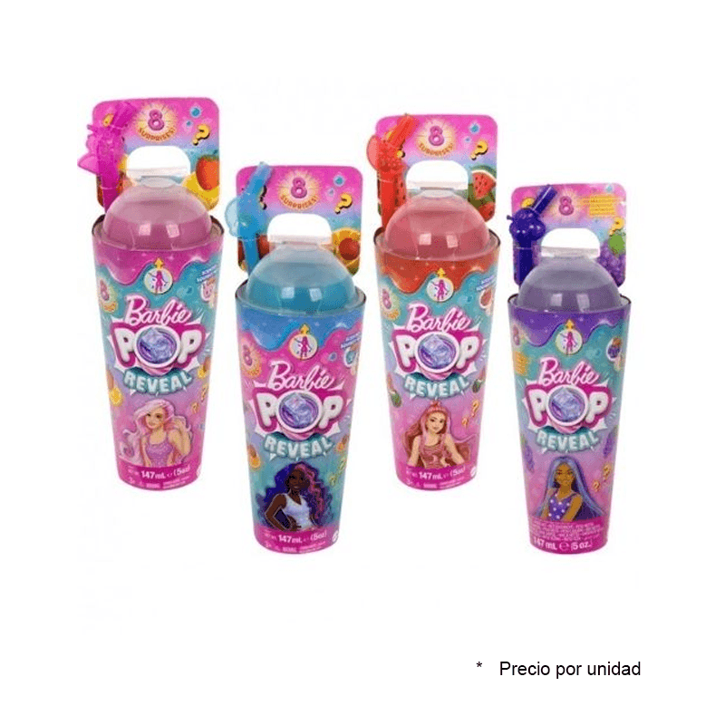 Mattel Barbie Jfy02 Pop Reveal Serie Surtida
