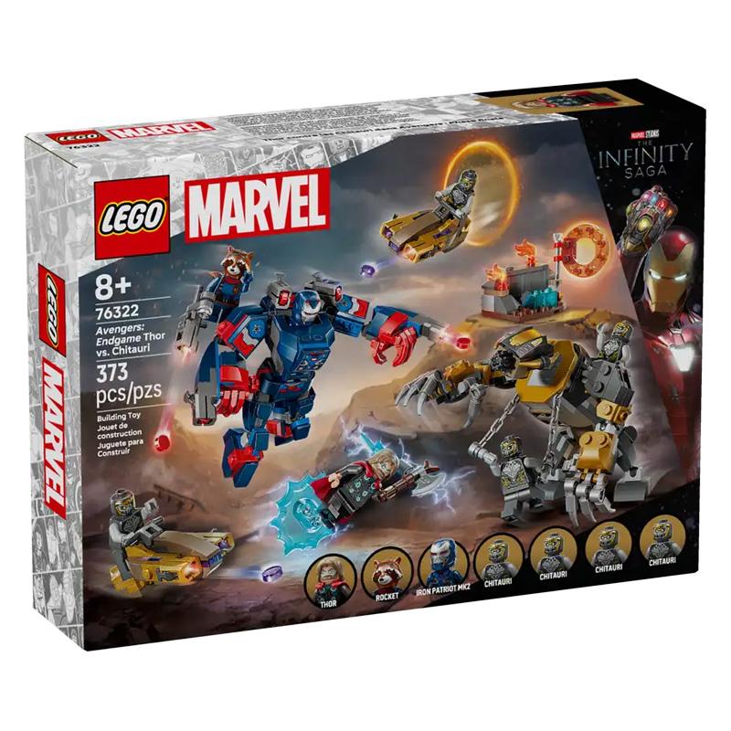 Lego Marvel 76322 Vengadores Endgame Thor Vs Chitauri