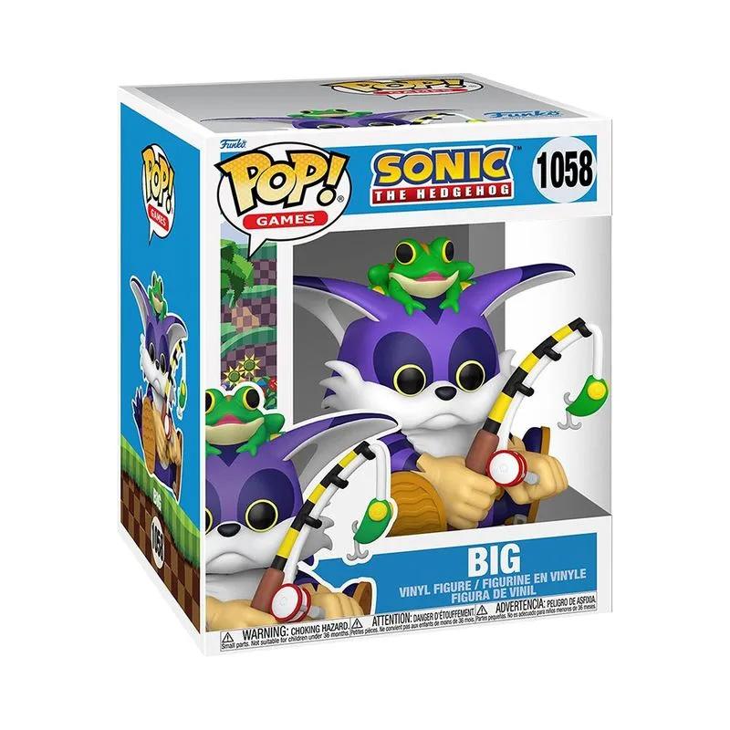 Funko Pop! 83853 Sonic Big The Cat Con Rana