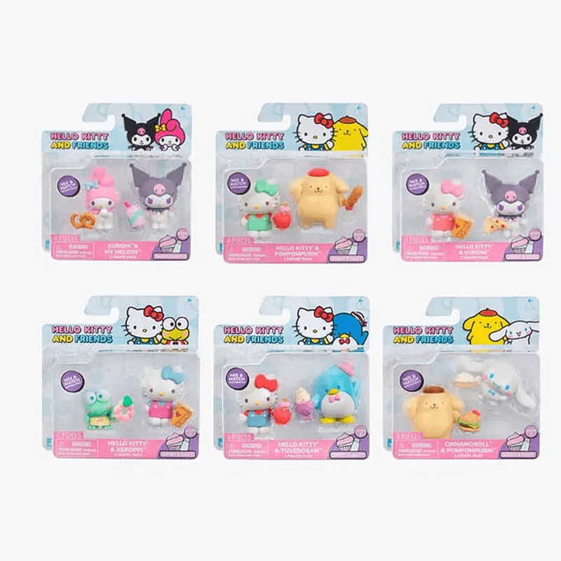 Jazwares Hello Kitty Hkt0001 Hkt Paquete De 2 Figuras Surtido