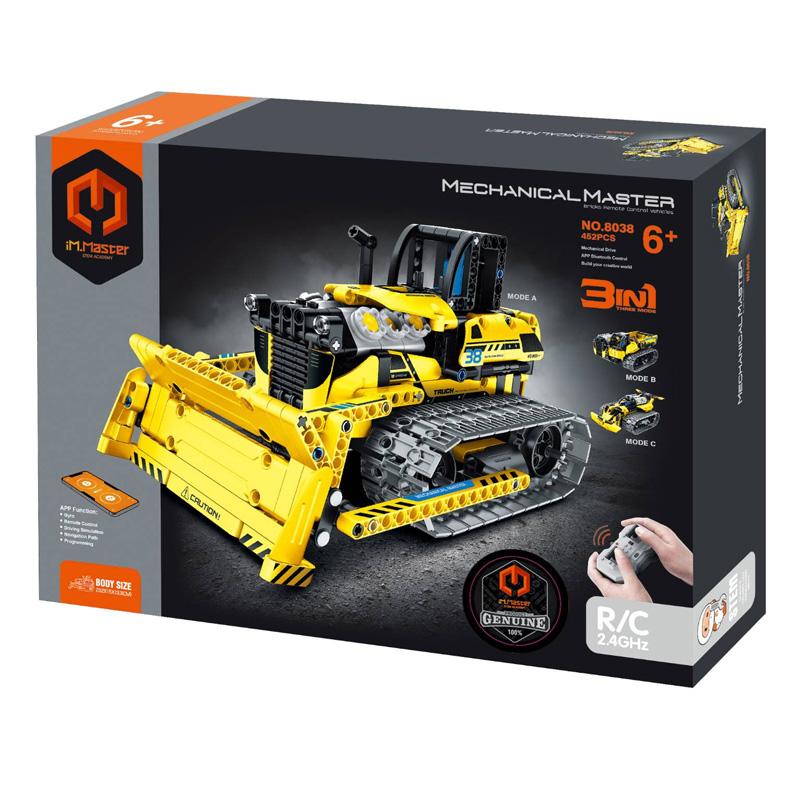 Im.Master Mechanical Master 8038 Kit Bloques Cbm 3 En 1 Con Control Remoto